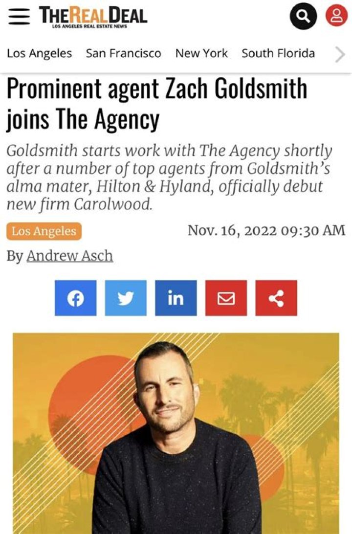 Breaking: Zach Goldsmith To Resign From Environment Agency